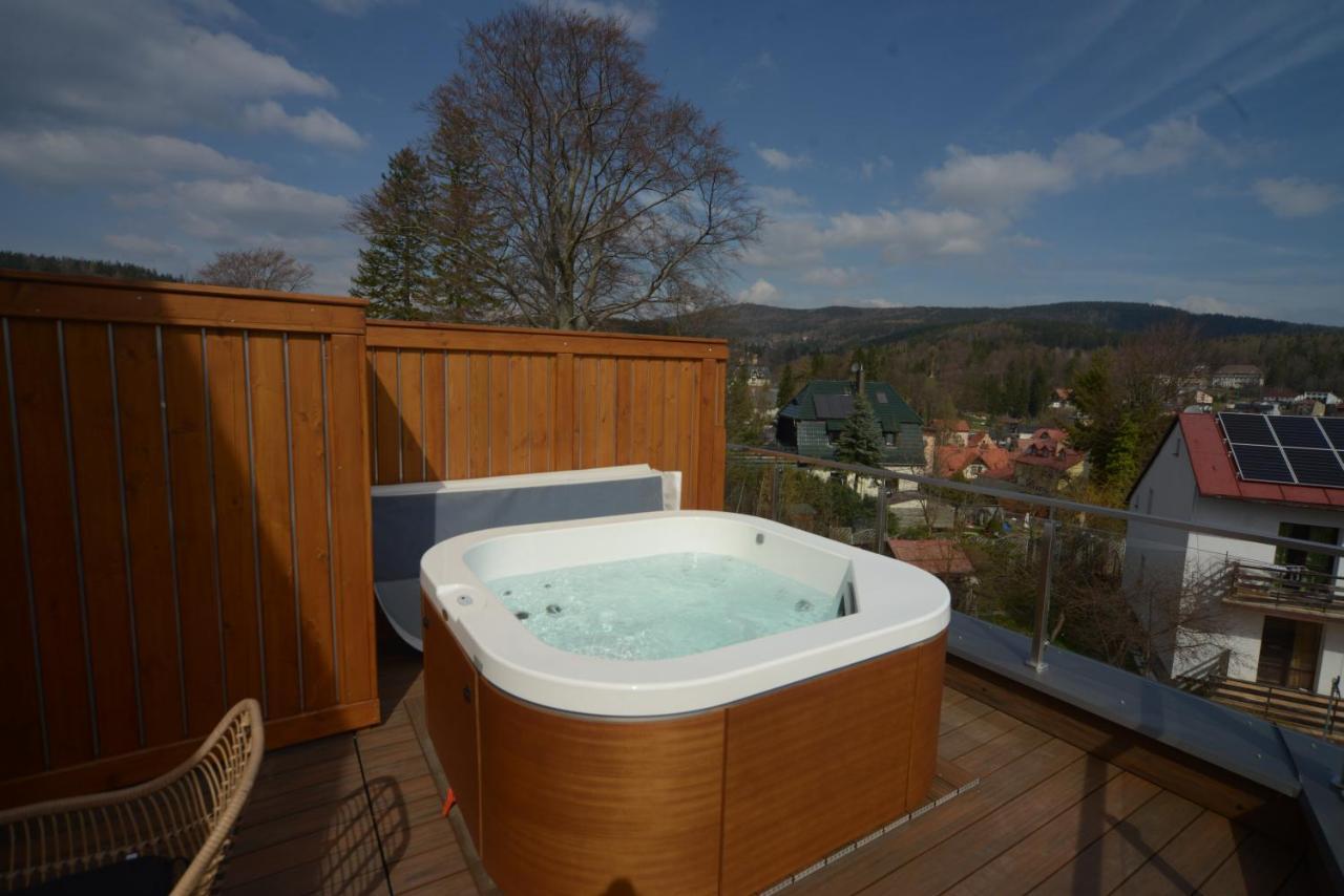 Apartament Dream View Aspen Z Jacuzzi Шклярска-Поремба Экстерьер фото